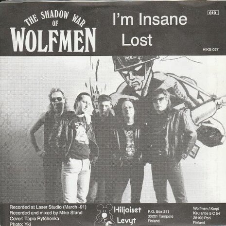 Wolfmen - I'm Insane + Lost (Vinylsingle)