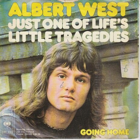 Albert West   - Just one of life's little tragedies + Going home (Vinylsingle)