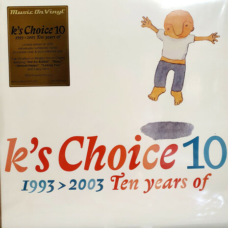 K'S CHOICE - 10 (1993 - 2003, TEN YEARS OF) (Vinyl LP)