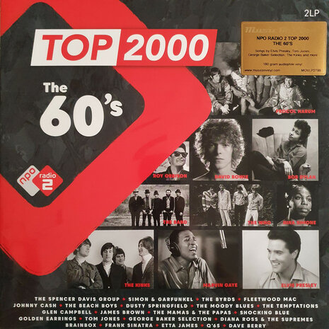 VARIOUS - TOP 2000: THE 60'S (Vinyl LP)