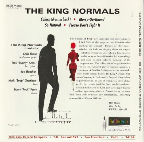 The King Normals - Colors (EP) (Vinylsingle)
