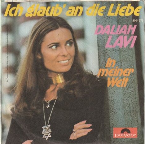 Daliah Lavi - Ich glaub' an die liebe + In meiner welt (Vinylsingle)