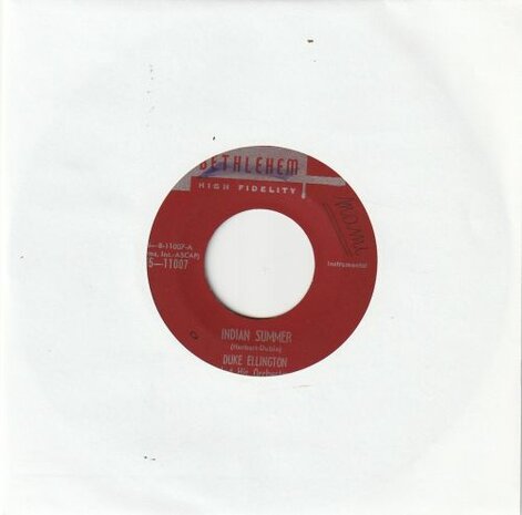 Duke Ellington - Indian Summer + The Jeep Is Jumping (Vinylsingle)