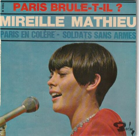 Mireille Mathieu - Paris Brule-T-Il (EP) (Vinylsingle)