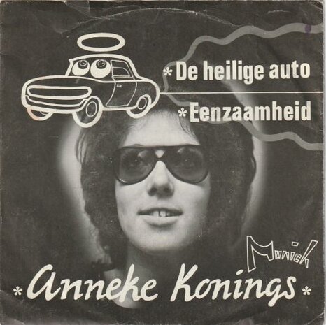 Anneke Konings - De Heilige Auto + Eenzaamheid (Vinylsingle)