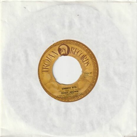 Teddy Brown - Walk the world away + Senorita Rita (Vinylsingle)