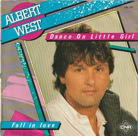 Albert West   - Dance on little girl + Fall in love (Vinylsingle)