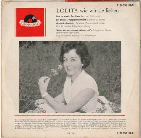 Lolita - Wie wir sie leben (EP) (Vinylsingle)