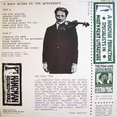 Sexton Ming - 6 More Miles To The Graveyard (Vinyl LP)