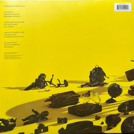 METALLICA - 72 SEASONS -COLOURED- (Vinyl LP)