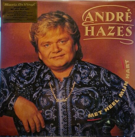 ANDRE HAZES - MET HEEL MIJN HART -COLOURED- (Vinyl LP)