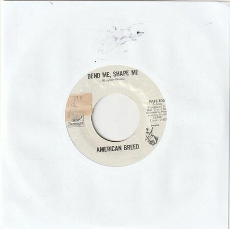 American Breed - Bend me, shape me + Step out of your mind (Vinylsingle)