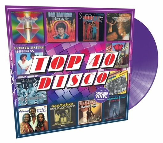 VARIOUS - TOP 40  -DISCO- (Vinyl LP)