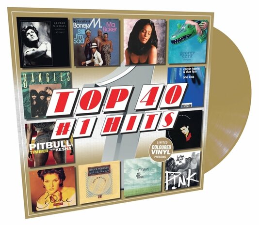 VARIOUS - TOP 40 -NUMBER ONE HITS- (Vinyl LP)