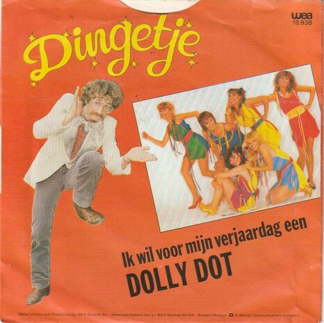 Dingetje - Ik wil voor mijn verjaardag een Dolly Dot + Op reis (Vinylsingle)