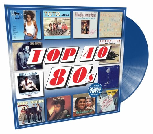 VARIOUS - TOP 40 -80'S- (Vinyl LP)