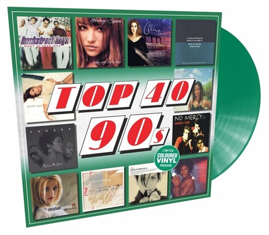 VARIOUS - TOP 40 -90'S- (Vinyl LP)