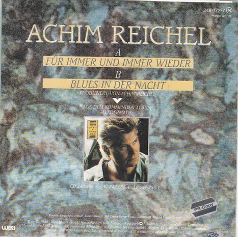 Achim Reichel - Fur Immer Und Immer Wieder + Blues In Der Nacht (Vinylsingle)