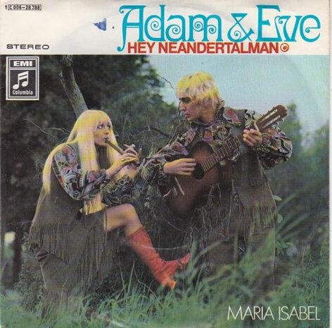 Adam & Eve - Hey Neandertalman + Maria Isabel (Vinylsingle)