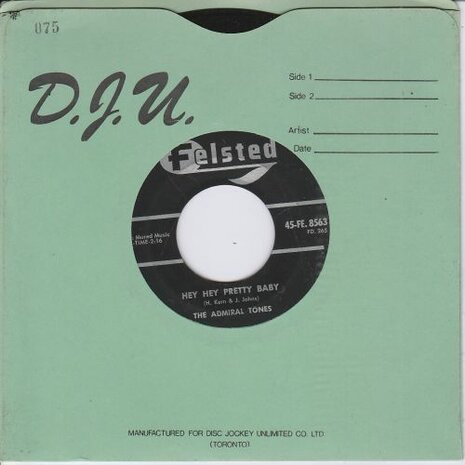 Admiral Tones - Rocksville, PA. + Hey Hey Pretty Baby (Vinylsingle)