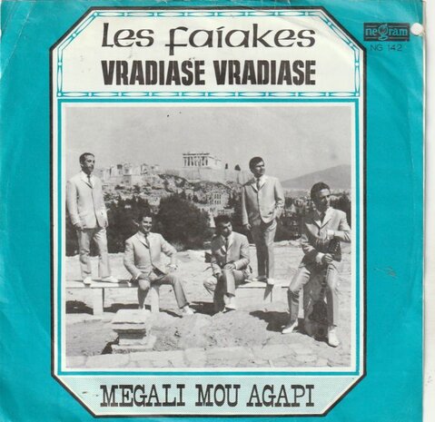 Les Faiakes - Vradiase Vradiase + Megali Mou Agapi (Vinylsingle)