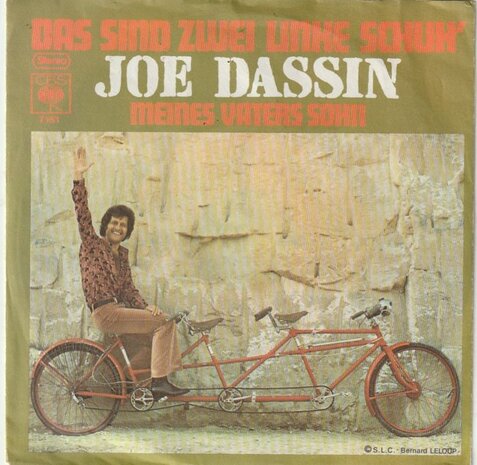 Joe Dassin - Das sind zwei linke schuh' + Meines vaters sohn (Vinylsingle)