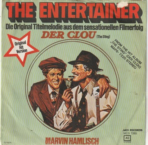 Marvin Hamlisch - The entertainer + Solace (Vinylsingle)