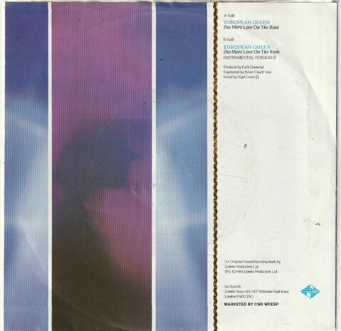 Billy Ocean - European queen + (instr.) (Vinylsingle)