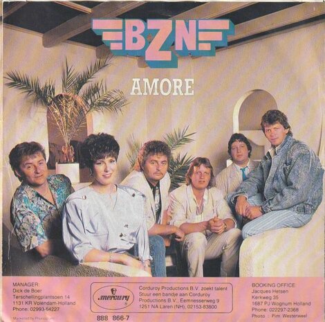 BZN - Amore + You're my shelter (Vinylsingle)