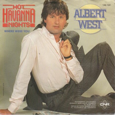 Albert West   - Hot havanna nights + Where were you (Vinylsingle)