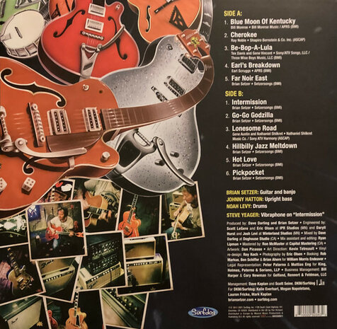 BRIAN SETZER - Setzer Goes Instru-Mental! -COLOURED- (Vinyl LP)