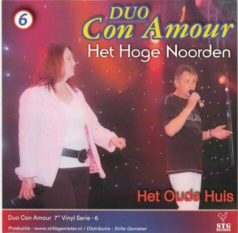 Duo Con Amour - Heg Hoge Noorden + Het Oude Huis (Vinylsingle)
