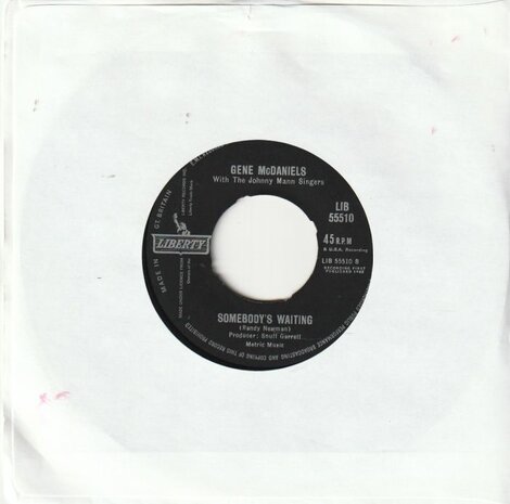 Gene McDaniels - Spanish Lace + Somebody's Waiting (Vinylsingle)