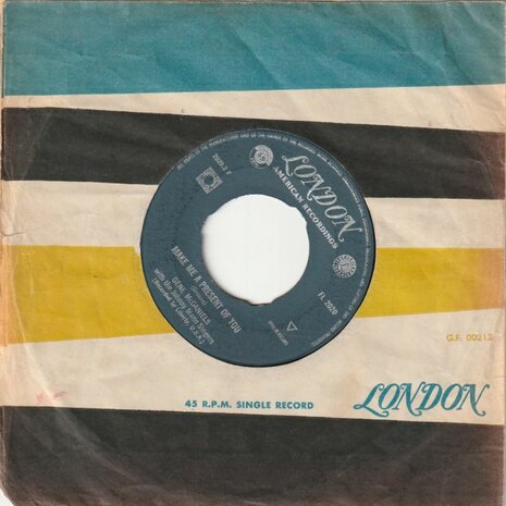 Gene McDaniels - Tower of strenght + Make me a present of you (Vinylsingle)