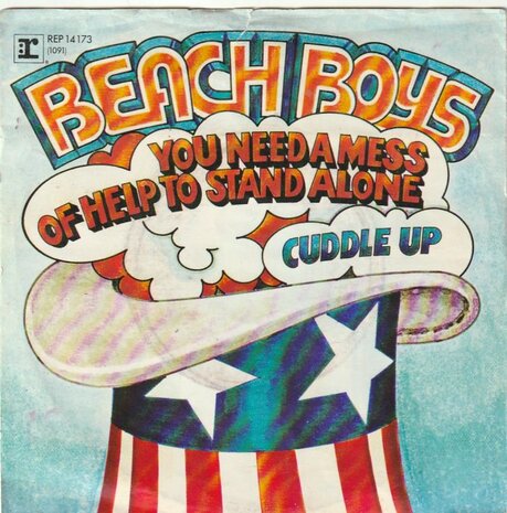 Beach Boys - You need a mess of help to stand alone + Cuddle up (Vinylsingle)