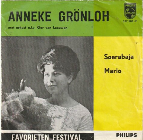 Anneke Gronloh - Soerabaja + Mario (Vinylsingle)