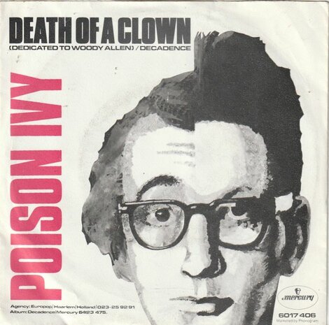 Poison Ivy - The Death Of A Clown + Decadence (Vinylsingle)