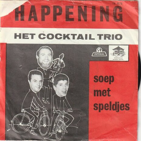 Cocktail Trio - Happening + Soep met speldjes (Vinylsingle)