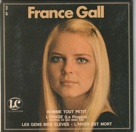 France Gall - Homme Tout Petit (EP) (Vinylsingle)