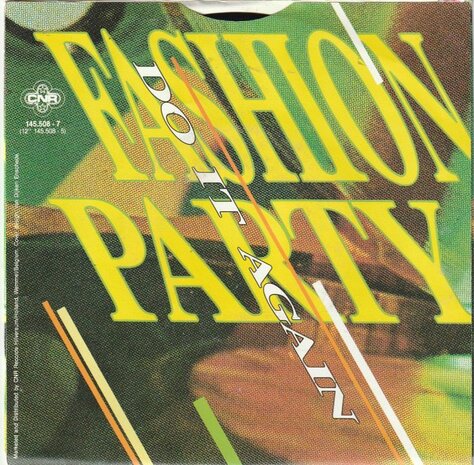 Fashion Party - Do It Again + (Instrumental Version) (Vinylsingle)