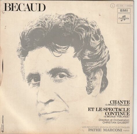 Gilbert Becaud - Chante + Et Le Spectacle Continue (Vinylsingle)