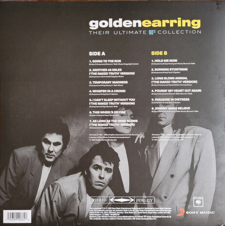 GOLDEN EARRING - THEIR ULTIMATE 90'S COLLECTION (Vinyl LP)