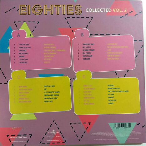 VARIOUS - EIGHTIES COLLECTED VOL 2 -COLOURED- (Vinyl LP)
