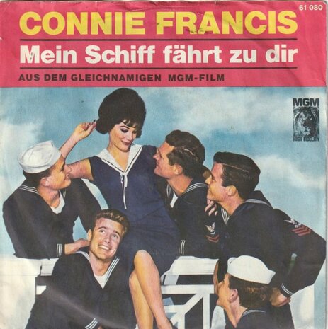 Conny Francis - Die nacht ist mein + Mein schiff fahrt zu dir (Vinylsingle)