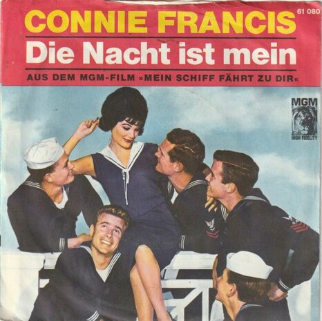Conny Francis - Die nacht ist mein + Mein schiff fahrt zu dir (Vinylsingle)