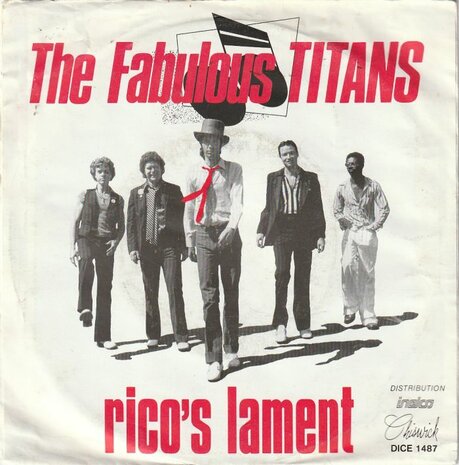 Fabulous Titans - Rico's Lament + Johnny Rocker (Vinylsingle)