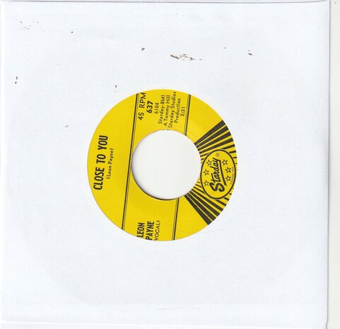 Leon Payne - Log train + Close to you (Vinylsingle)
