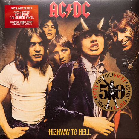 AC/DC - HIGHWAY TO HELL -HELLFIRE COLOURED VINYL- (Vinyl LP)