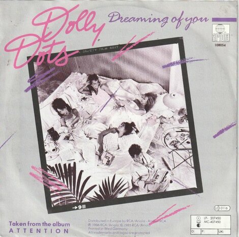 Dolly Dots - Dreaming of you + It's up to you (Vinylsingle)