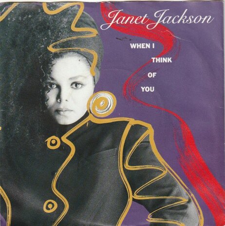 Janet Jackson - When I think of you + Pretty boy (Vinylsingle)